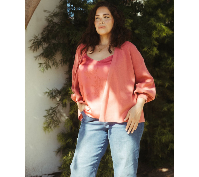 Me by Jennie Garth Rainey Wrap Sweater — View 7