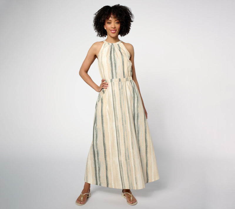 Me by Jennie Garth Regular Cotton Clark Maxi Dress — View 5