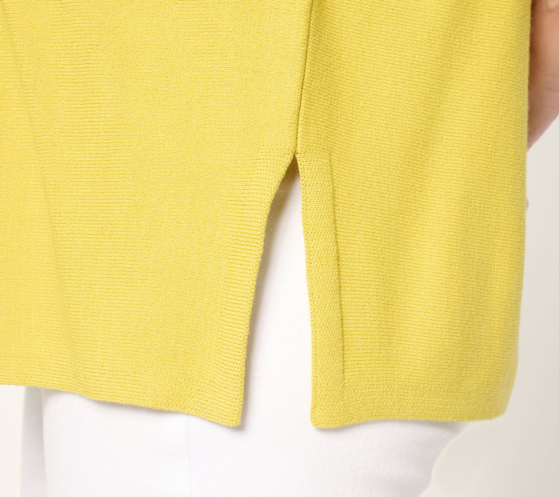 Carla Rockmore Collection V-Neck Dolman-Sleeve Sweater — View 14