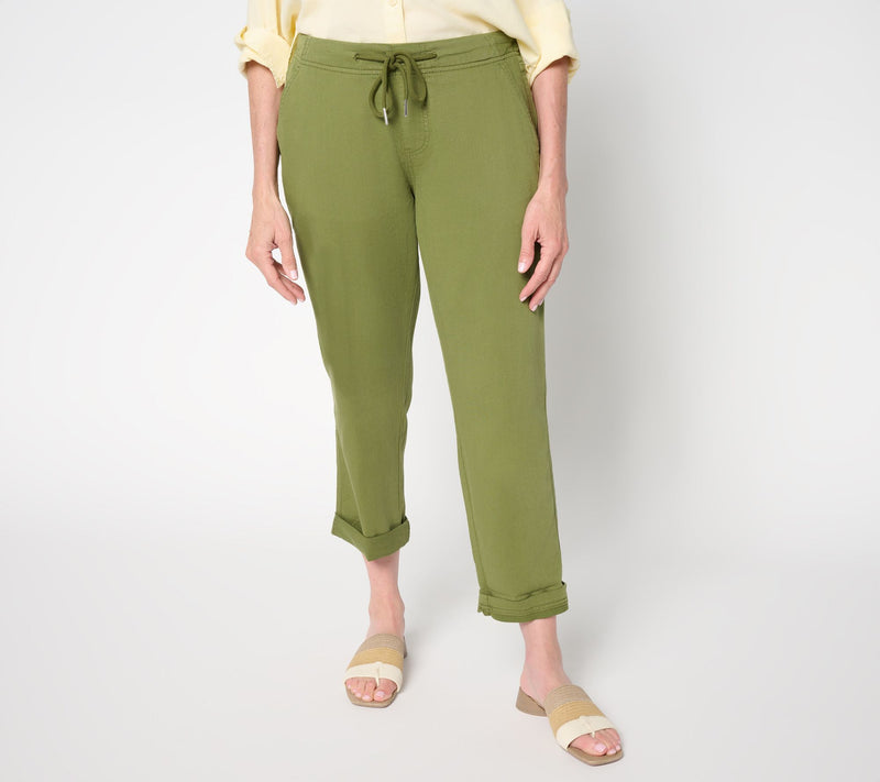 Liverpool Los Angeles Rascal Tie Front Cuffed Pant — View 15
