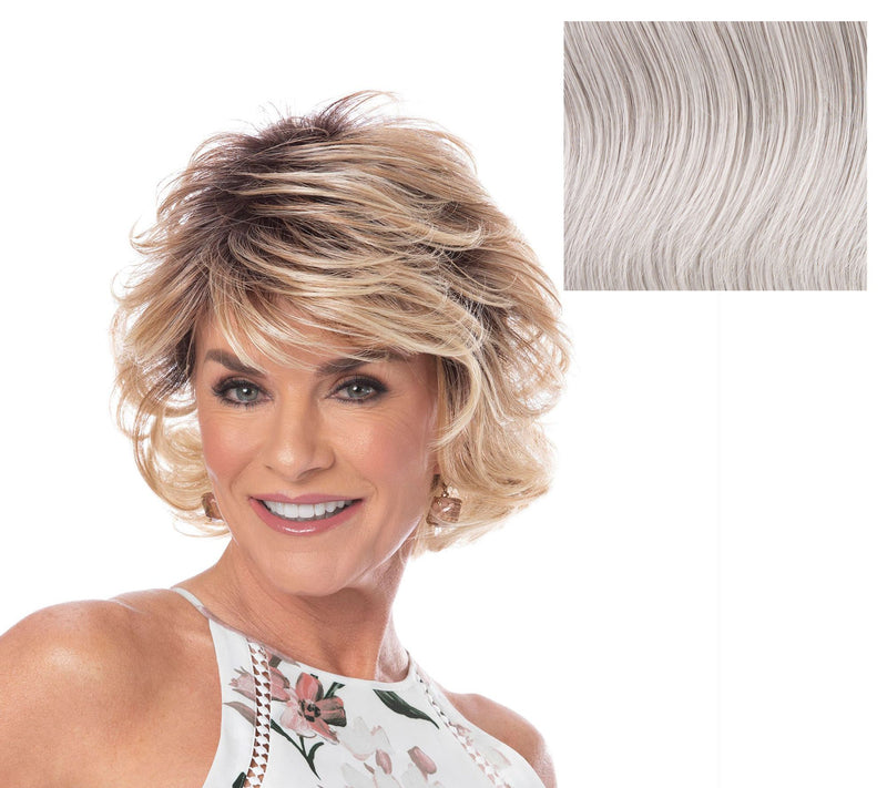 Toni Brattin Alluring Mid-Length Wig with Stylable Fiber — View 27