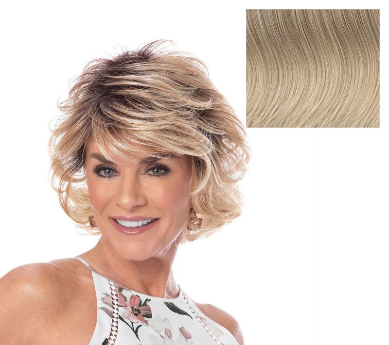Toni Brattin Alluring Mid-Length Wig with Stylable Fiber — View 29