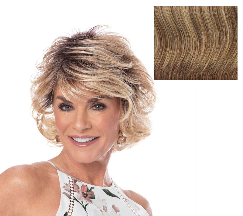 Toni Brattin Alluring Mid-Length Wig with Stylable Fiber — View 9