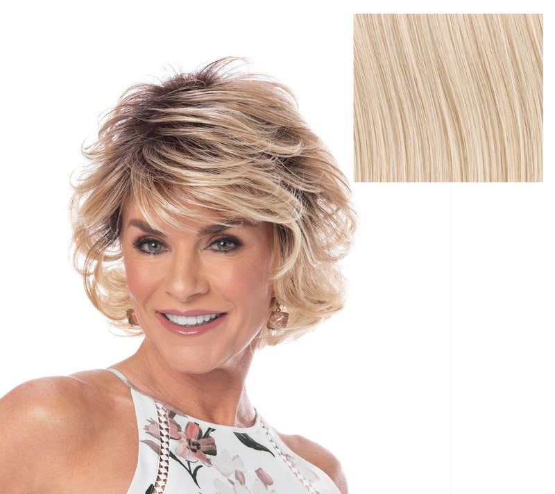 Toni Brattin Alluring Mid-Length Wig with Stylable Fiber — View 33