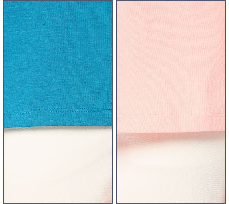 Denim & Co. Essentials 2-Pack Favorite Jersey Ballet Sleeve Tops — View 16