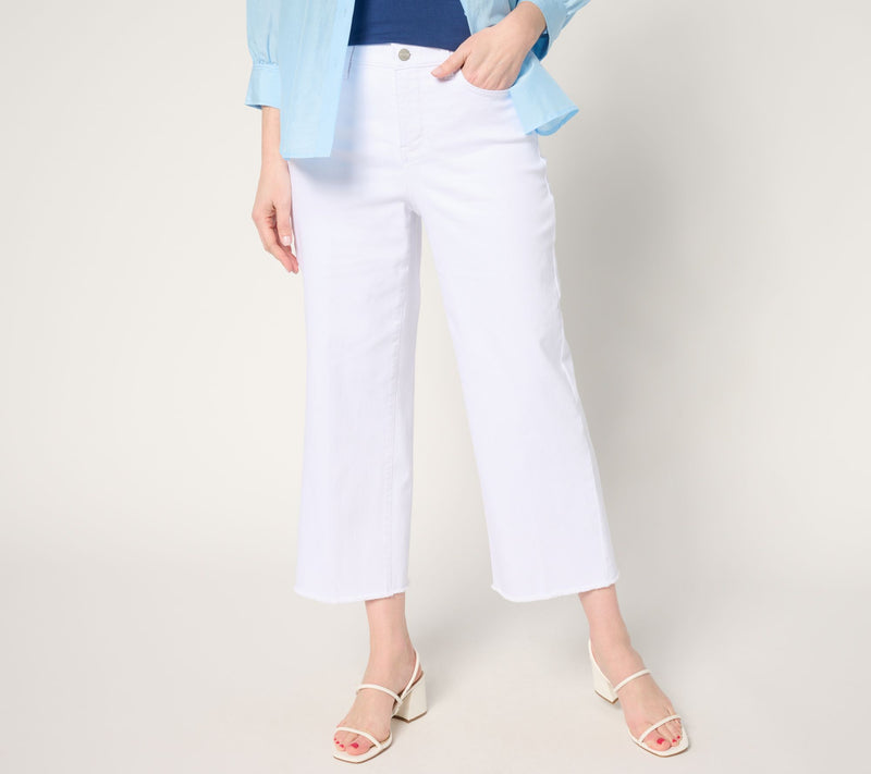 NYDJ Coco Relaxed Wide Leg Crop Jean — View 5