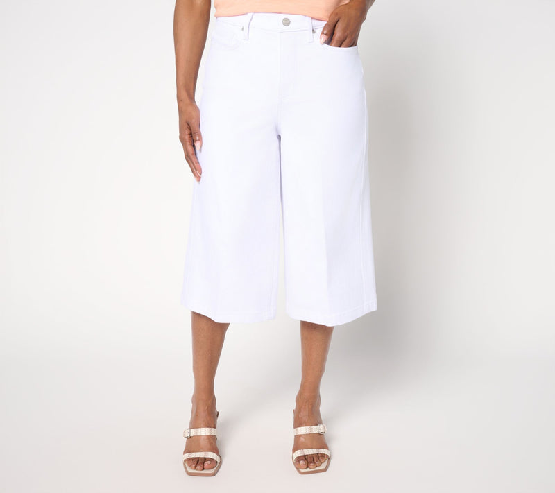 NYDJ High Rise Amelia Culotte in Cool Embrace — View 14