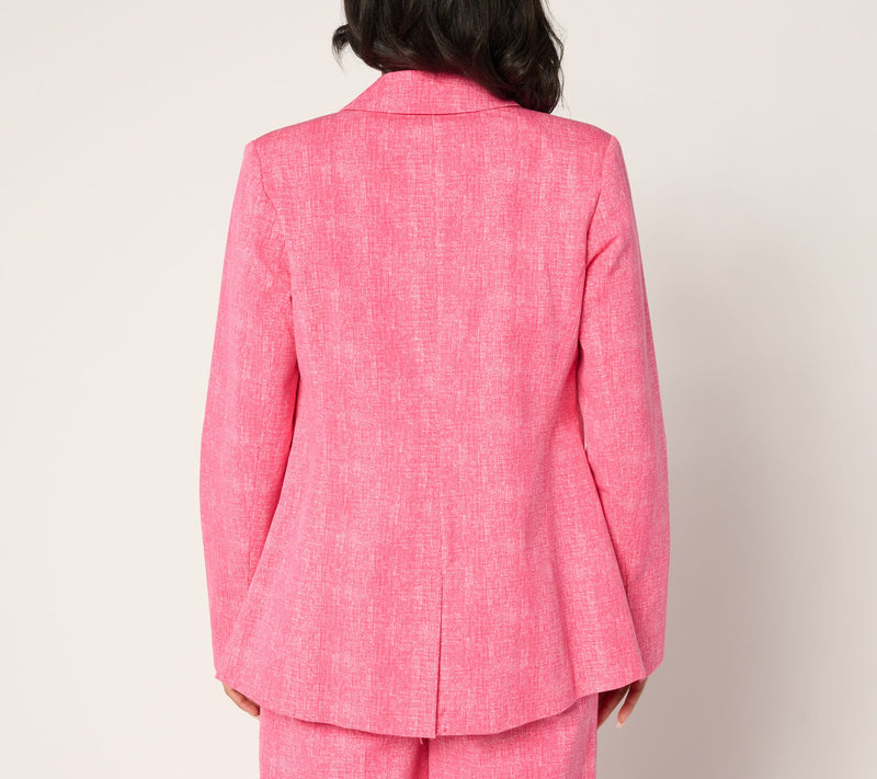 Isaac Mizrahi Live! Yacht Club 24/7 Stretch Printed Blazer — View 4