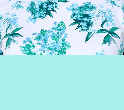 Denim & Co. Beach Jersey 2-Pack Printed and Solid Tops — View 7