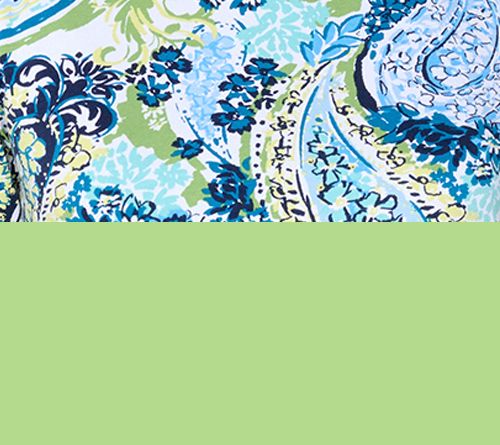 Denim & Co. Beach Jersey 2-Pack Printed and Solid Tops — View 5