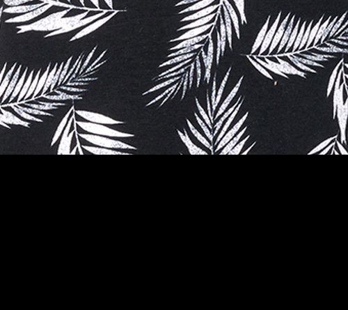 Denim & Co. Beach Jersey 2-Pack Printed and Solid Tops — View 2