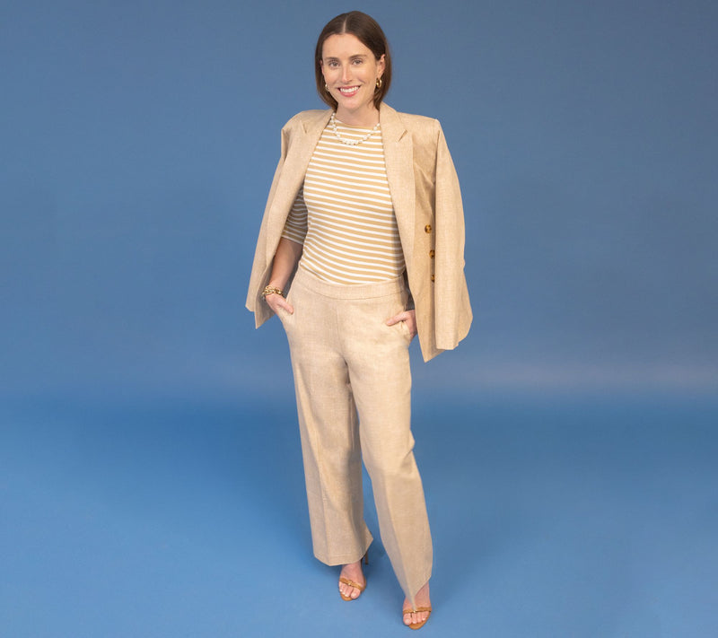 Isaac Mizrahi Live! Regular Yacht Club 24/7 Stretch Ankle Pants — View 8