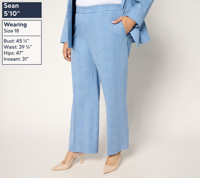 Isaac Mizrahi Live! Regular Yacht Club 24/7 Stretch Ankle Pants — View 2