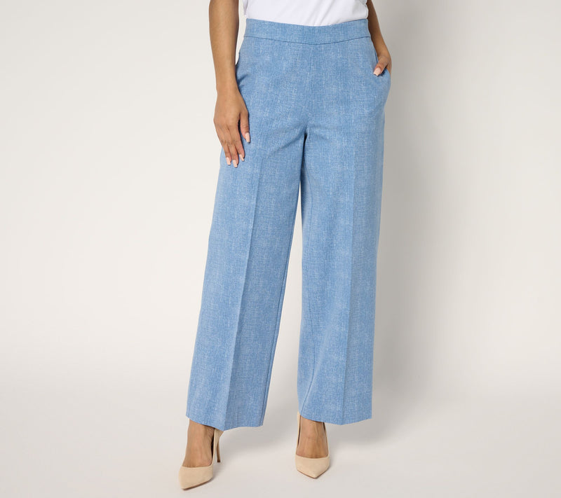 Isaac Mizrahi Live! Petite Yacht Club 24/7 Stretch Ankle Pants — View 11