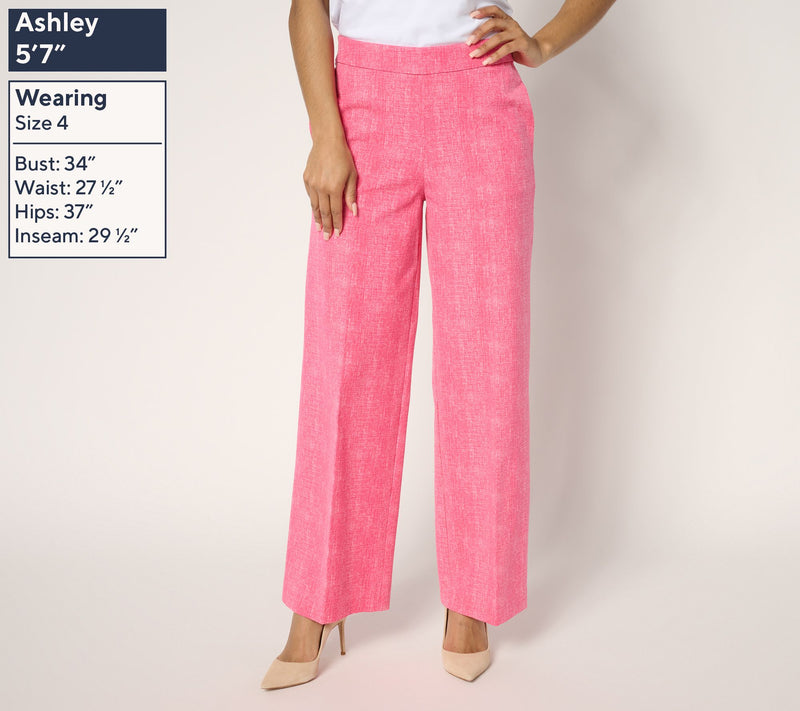 Isaac Mizrahi Live! Petite Yacht Club 24/7 Stretch Ankle Pants — View 2