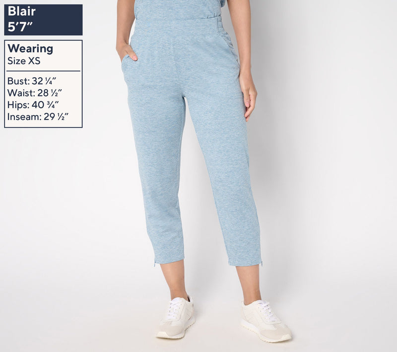 Denim & Co. Active Regular Cool to the Touch Jersey Crop Pant — View 11