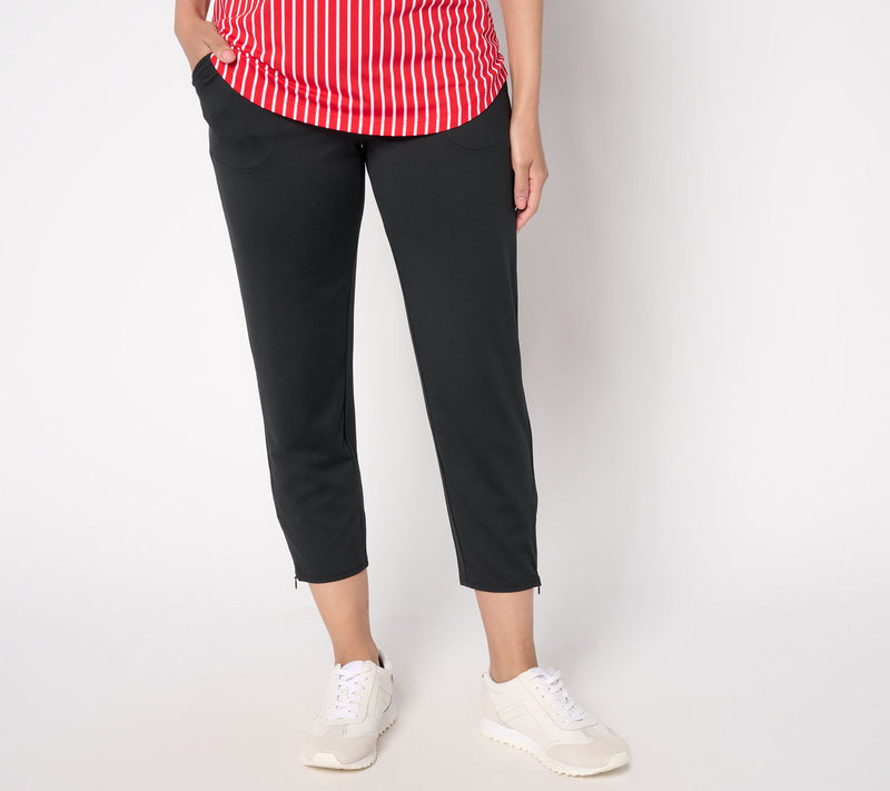 Denim & Co. Active Regular Cool to the Touch Jersey Crop Pant — Main view