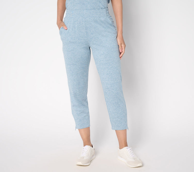 Denim & Co. Active Regular Cool to the Touch Jersey Crop Pant — View 5