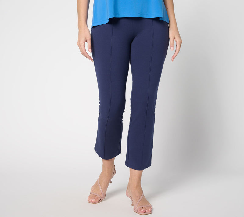 Women with Control Petite 86/14 Straight Leg Crop Empower Pant — View 5