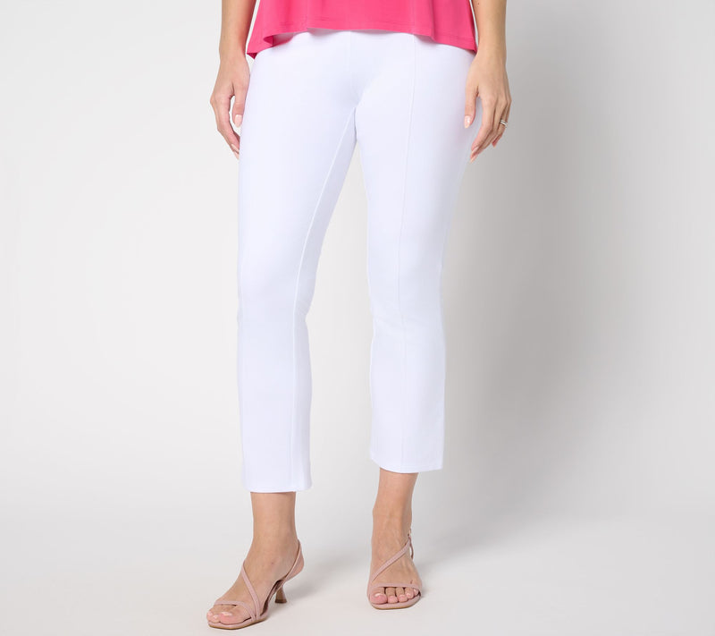 Women with Control Petite 86/14 Straight Leg Crop Empower Pant — View 7