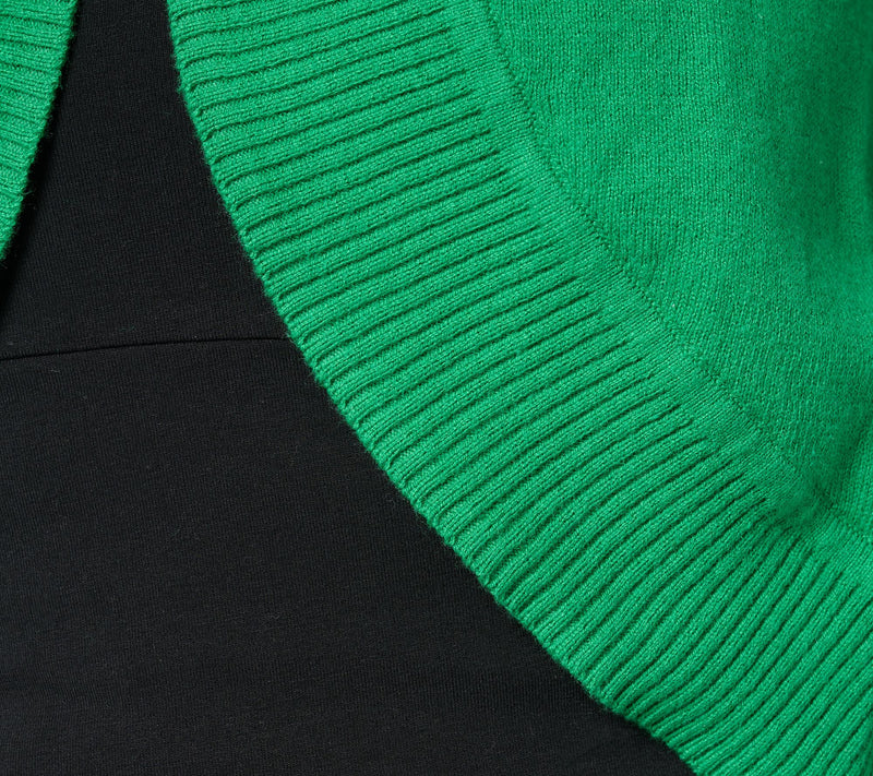 Isaac Mizrahi Live! Essentials Elbow Sleeve Bolero Sweater — View 6