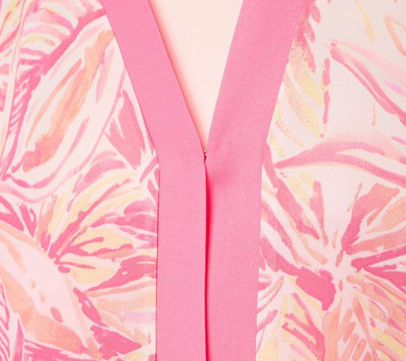 Brandis Dress Out Loud Trippin to Tahiti Open Front Duster — View 7
