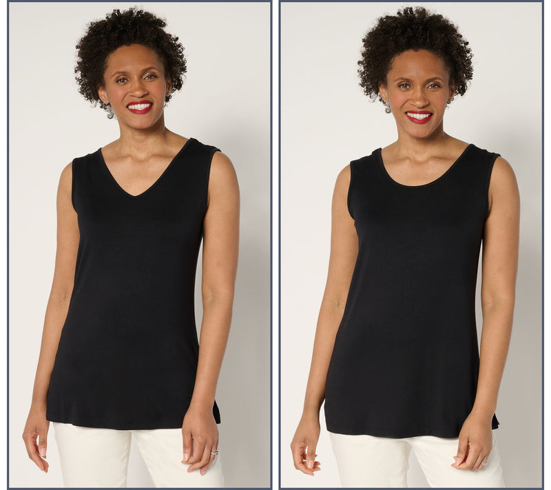 Brandis Dress Out Loud Reversible Tank Top — View 11