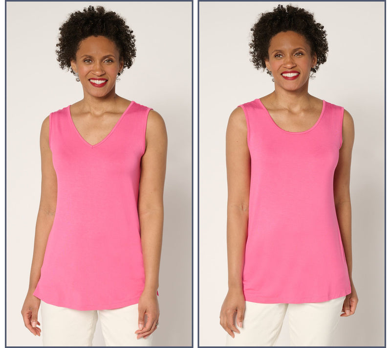 Brandis Dress Out Loud Reversible Tank Top — View 12