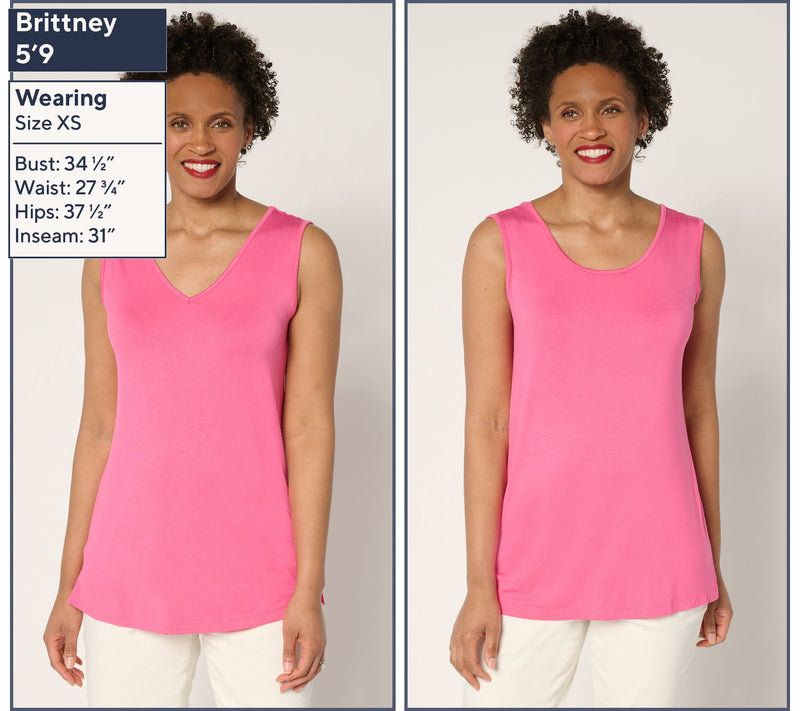 Brandis Dress Out Loud Reversible Tank Top — View 3