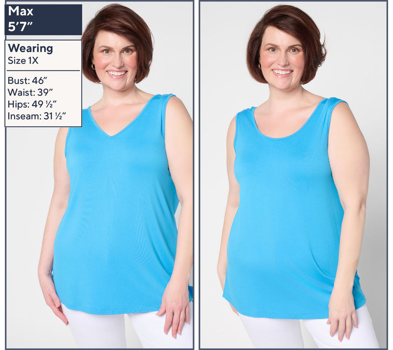 Brandis Dress Out Loud Reversible Tank Top — View 2