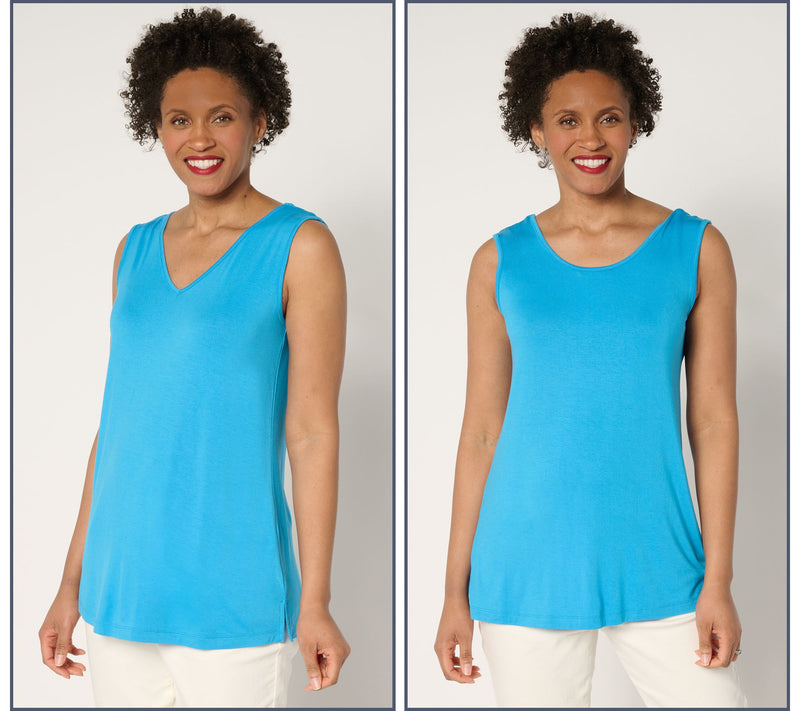 Brandis Dress Out Loud Reversible Tank Top — View 14