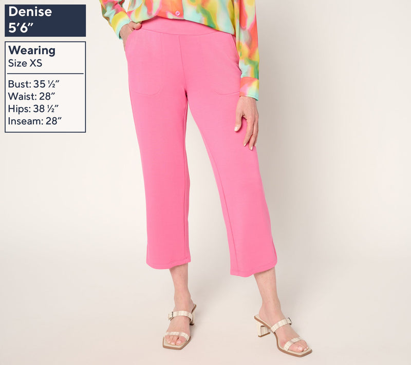 Brandis Dress Out Loud Tall Acquitted Knit Cropped Pants — View 3