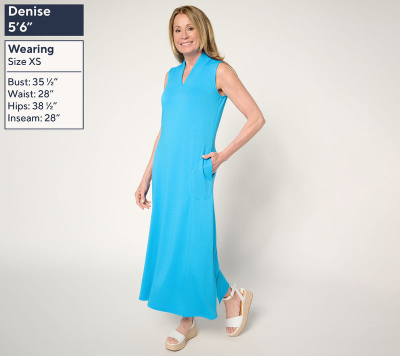 Brandis Dress Out Loud Petite Acquitted Knit Maxi Tank Dress — View 3