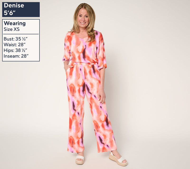 Brandis Dress Out Loud Petite Dolman Sleeve Knit Jumpsuit — View 3