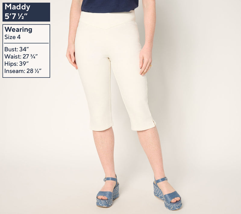 Brandis Dress Out Loud Regular De Novo Twill Pedal Pushers — View 4
