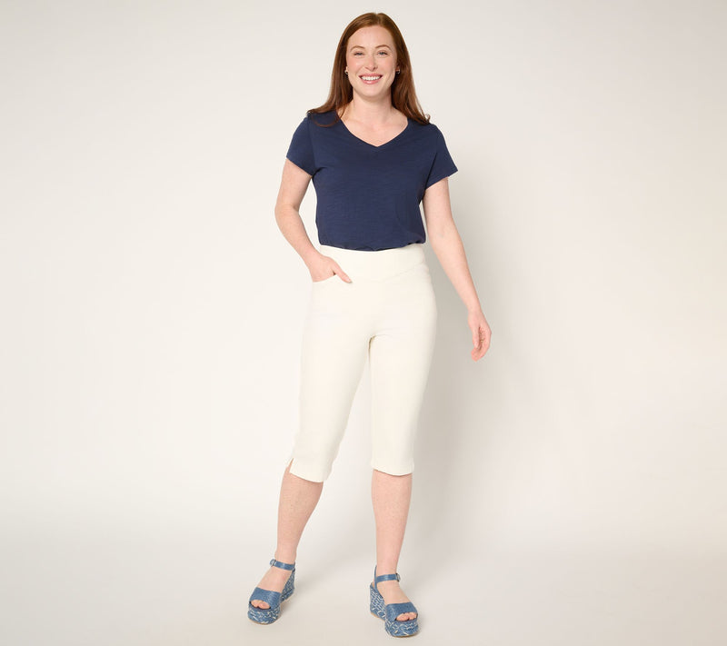 Brandis Dress Out Loud Regular De Novo Twill Pedal Pushers — View 6