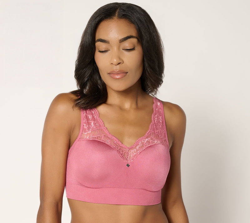Breezies Natural Curves Seamless Wirefree Contour Bra — Main view