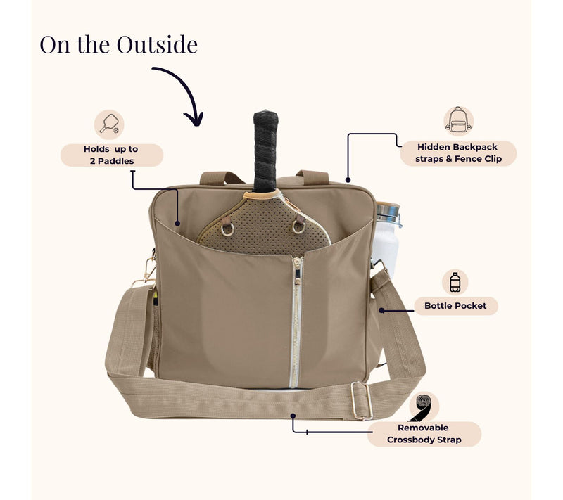 Posh Pickler 3-in-1 Pickleball Bag — View 13