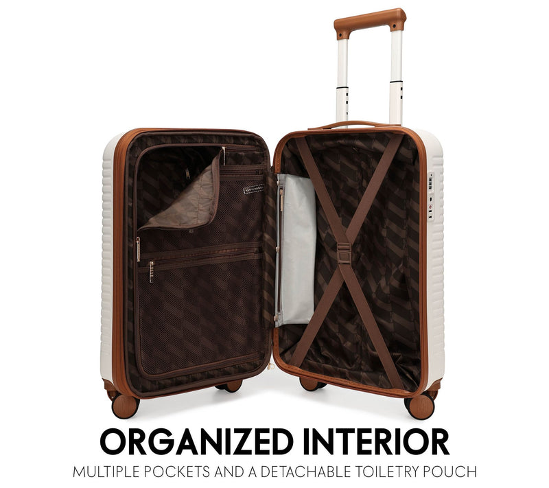 ELLE Escape Expandable 22" Carry-on with FrontLaptop Pocket — View 2