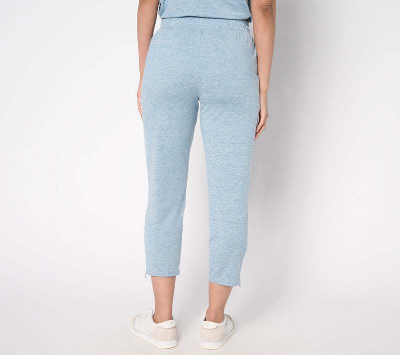 Denim & Co. Active Petite Cool to the Touch Jersey Crop Pant — View 11