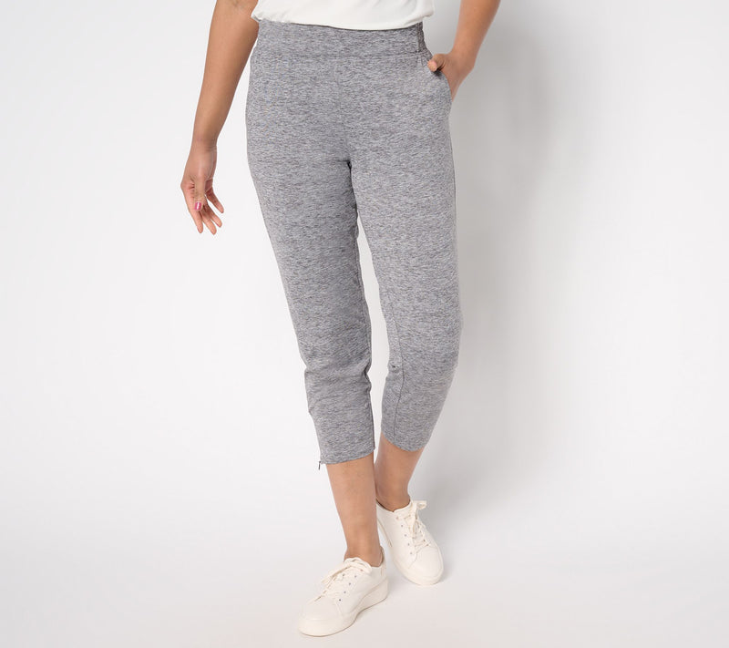 Denim & Co. Active Petite Cool to the Touch Jersey Crop Pant — View 7