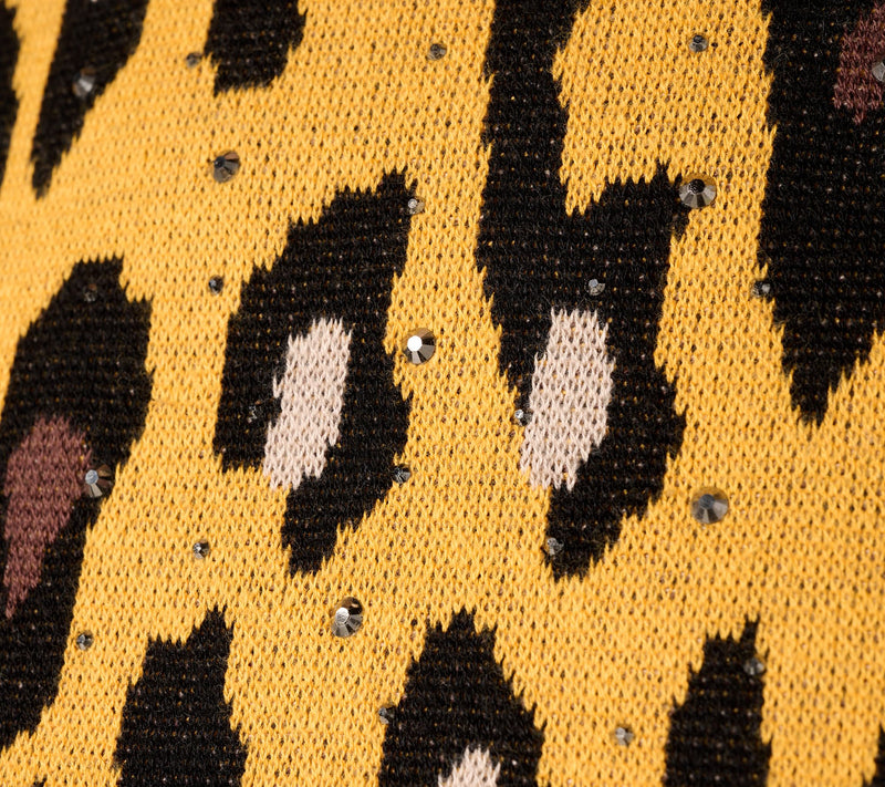 nicole by Nicole Miller Embellished Jacquard Sweater — View 12