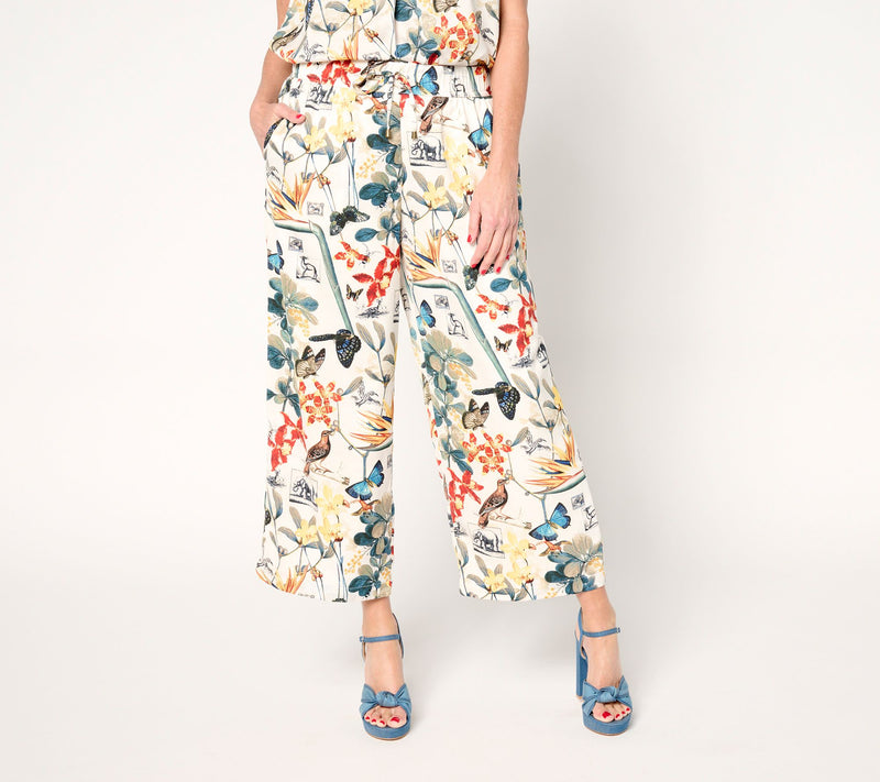 nicole by Nicole Miller Regular Pull-On Drawstring Ankle Pant — View 3
