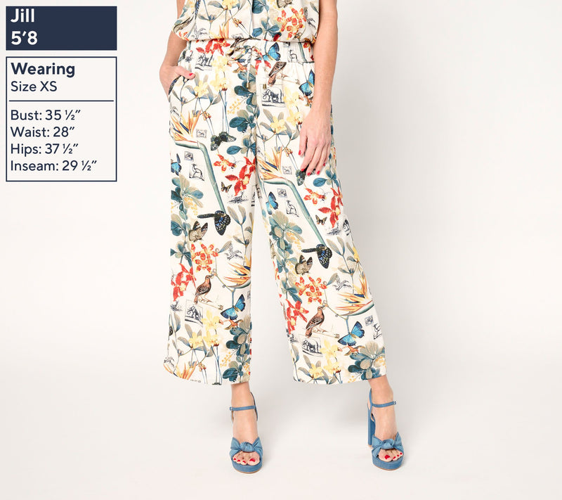 nicole by Nicole Miller Regular Pull-On Drawstring Ankle Pant — View 11
