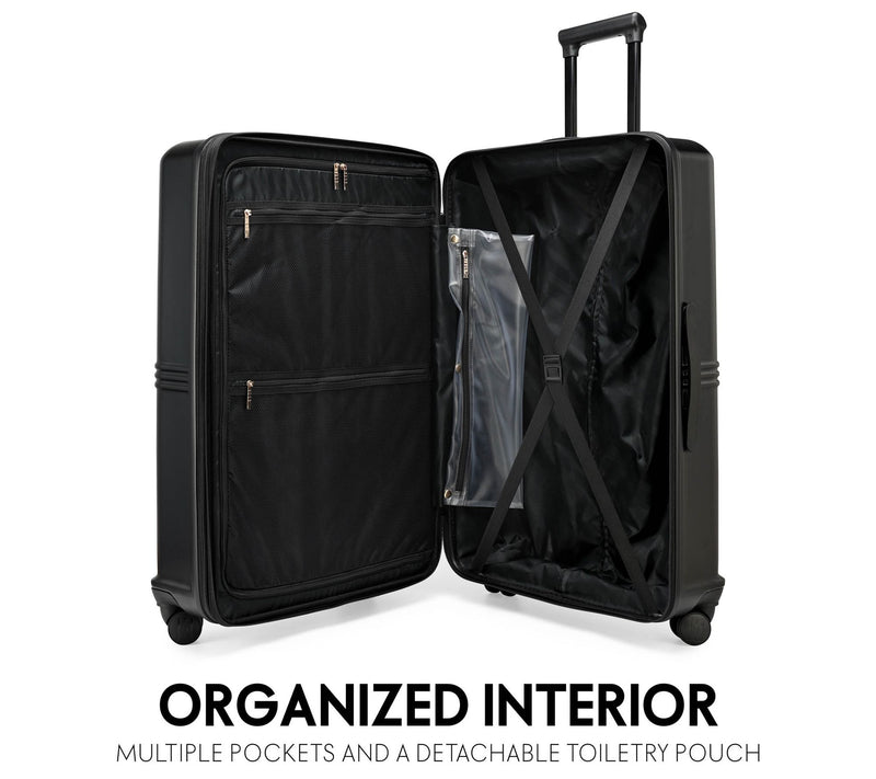 ELLE Expedition Expandable Spinner Luggage 3-Piece Set — View 2