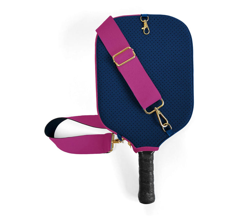 Posh Pickler Pickleball Paddle Cover with Storage & Strap — View 5