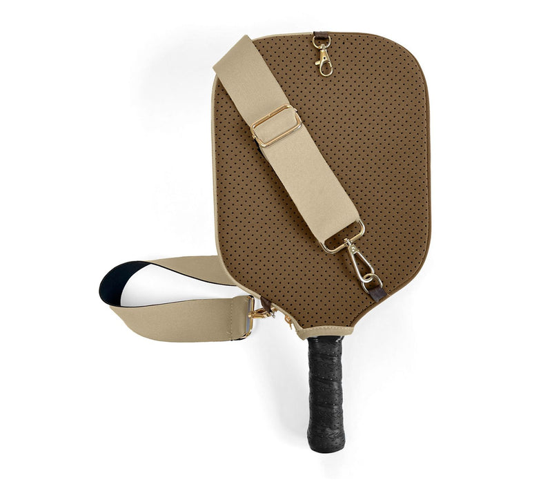 Posh Pickler Pickleball Paddle Cover with Storage & Strap — View 7
