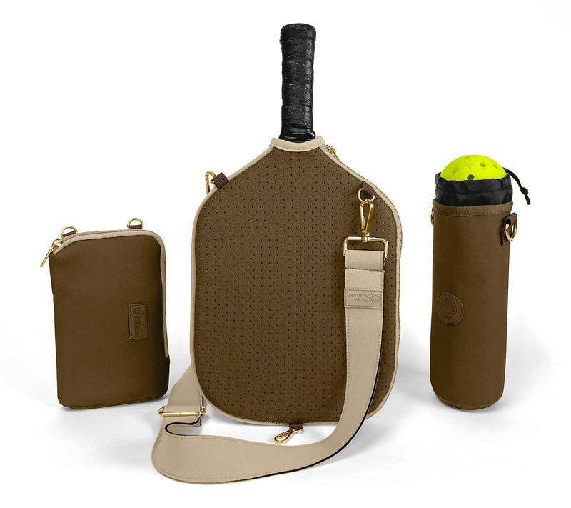 Posh Pickler Pickleball Cover, Pouch & Ball Bag3-Piece Set — View 7