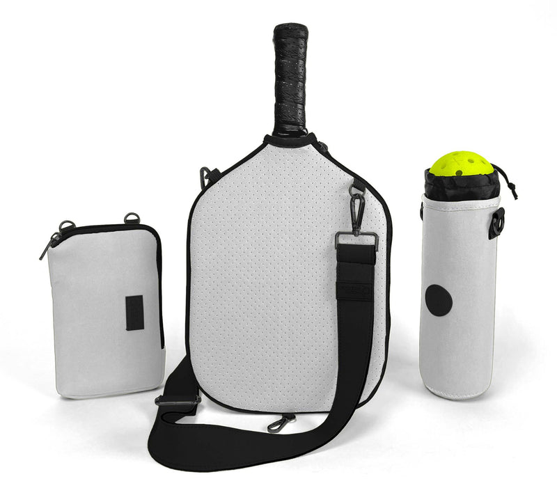 Posh Pickler Pickleball Cover, Pouch & Ball Bag3-Piece Set — View 9