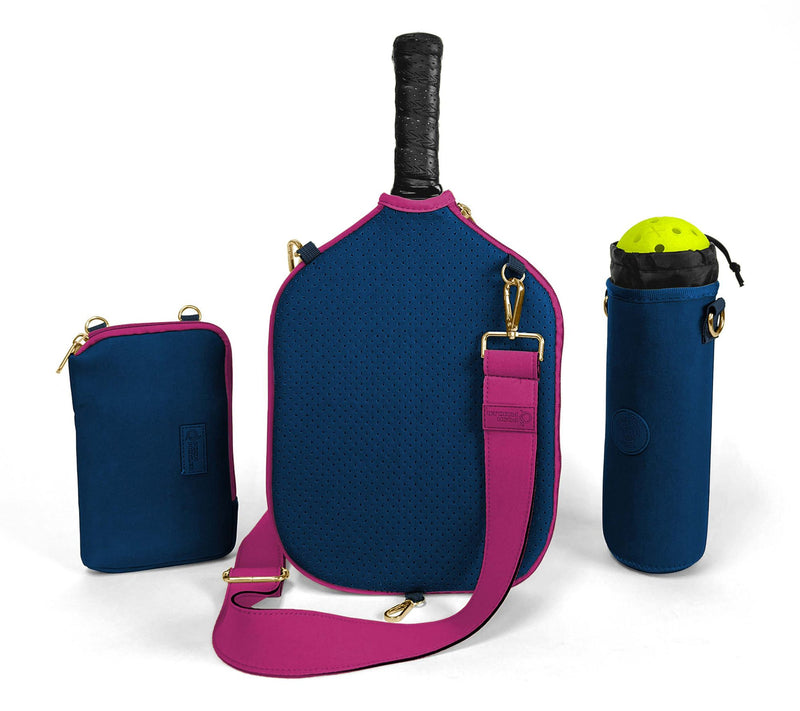 Posh Pickler Pickleball Cover, Pouch & Ball Bag3-Piece Set — View 5